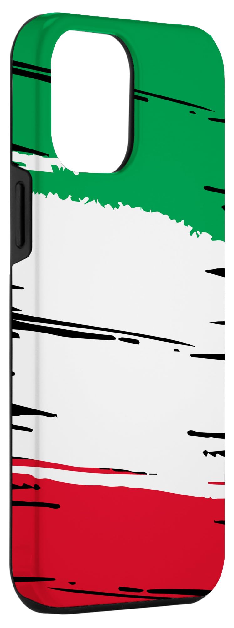 iPhone 12 Pro Max Italy Flag Case - Vintage Design for Travel & Style