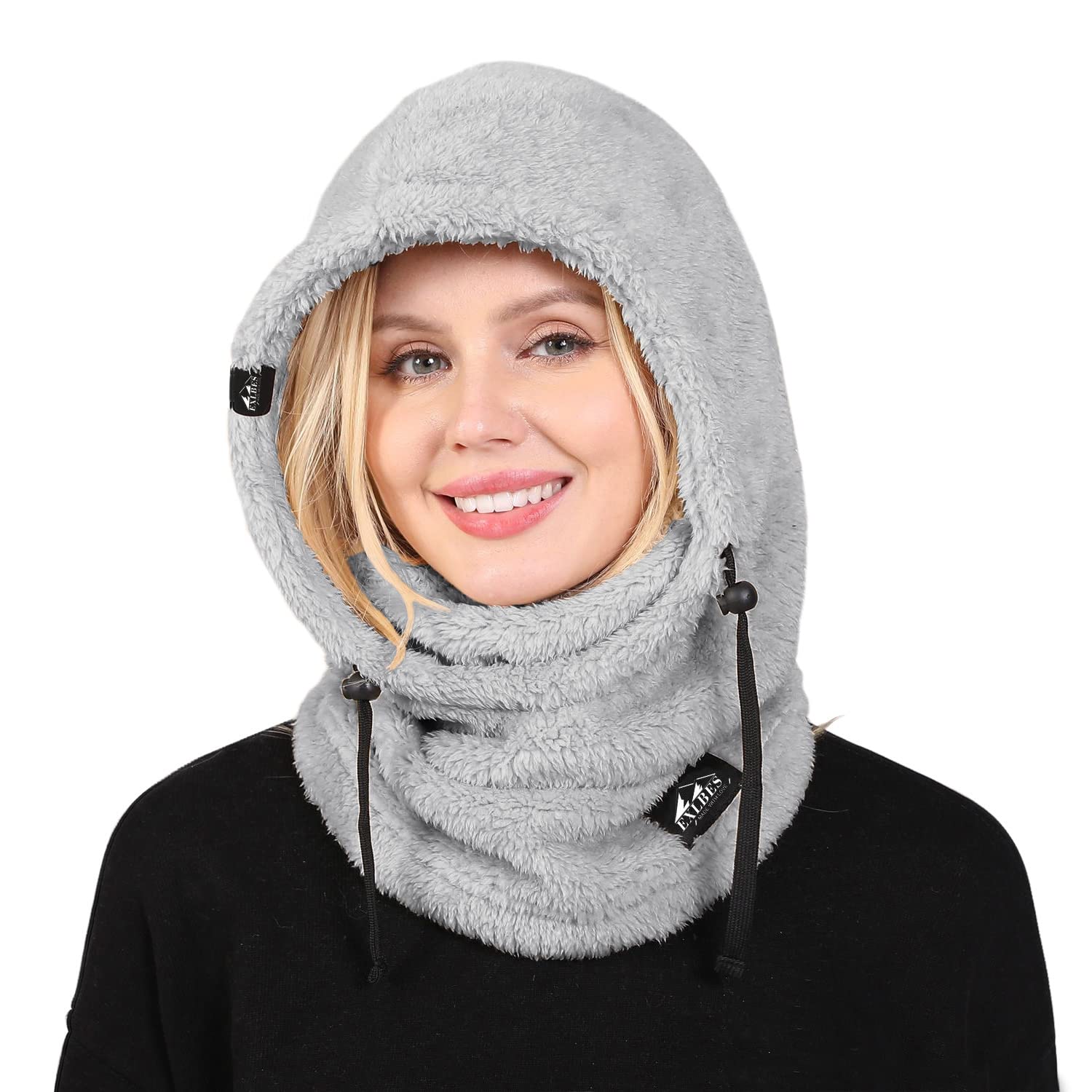 Windproof Fleece Balaclava Face Mask for Men & Women - Warm Winter Ski Mask for Cold Weather - Perfect for Skiing, Snowboarding, Motorcycling & Outdoor Activities