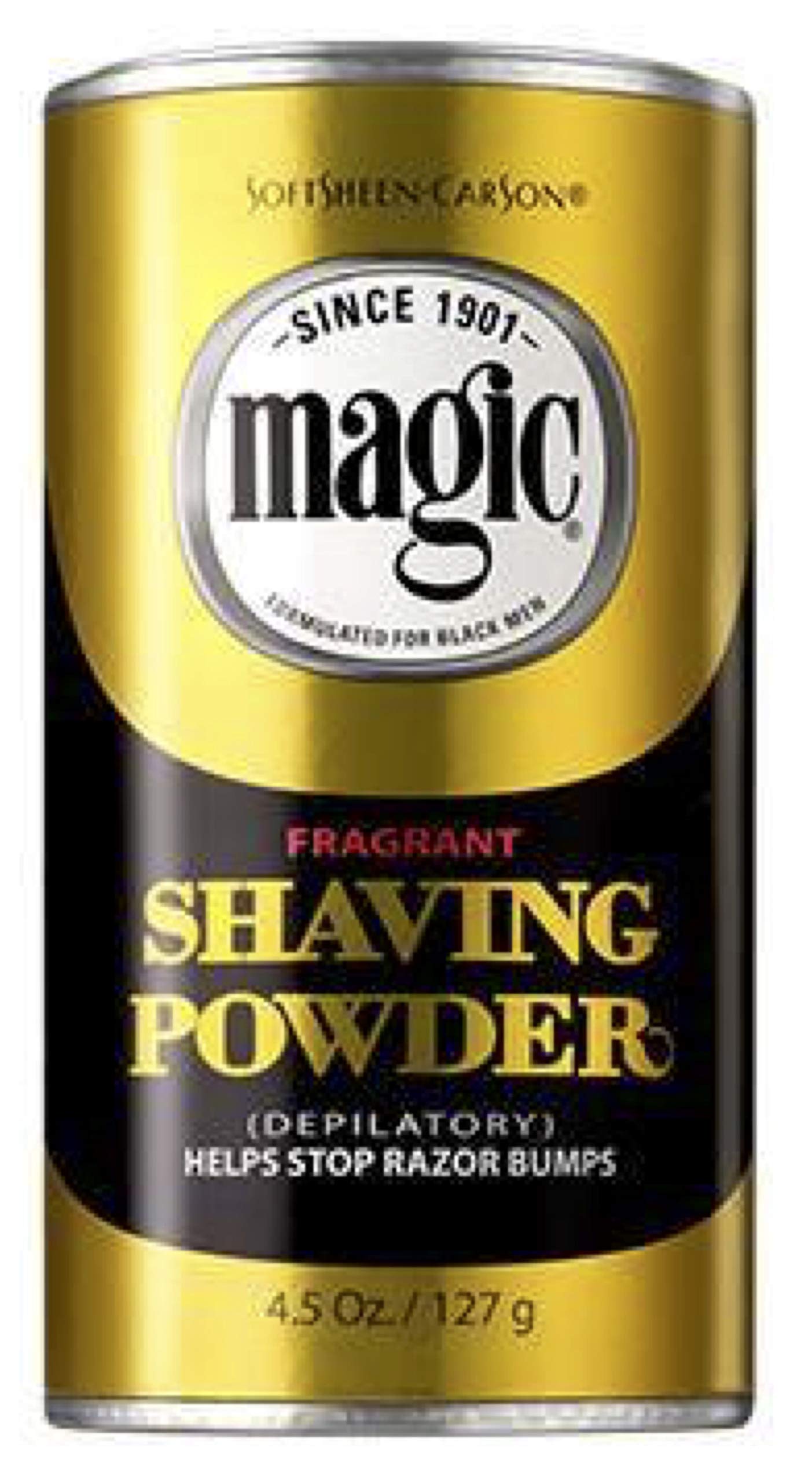 Magic Shave Powder - Gold (Fragrant), Platinum & Red (Extra Strength) - Fast & Smooth Hair Removal for Men's Face, Head & Body - Perfect for Sensitive Skin & Quick Grooming