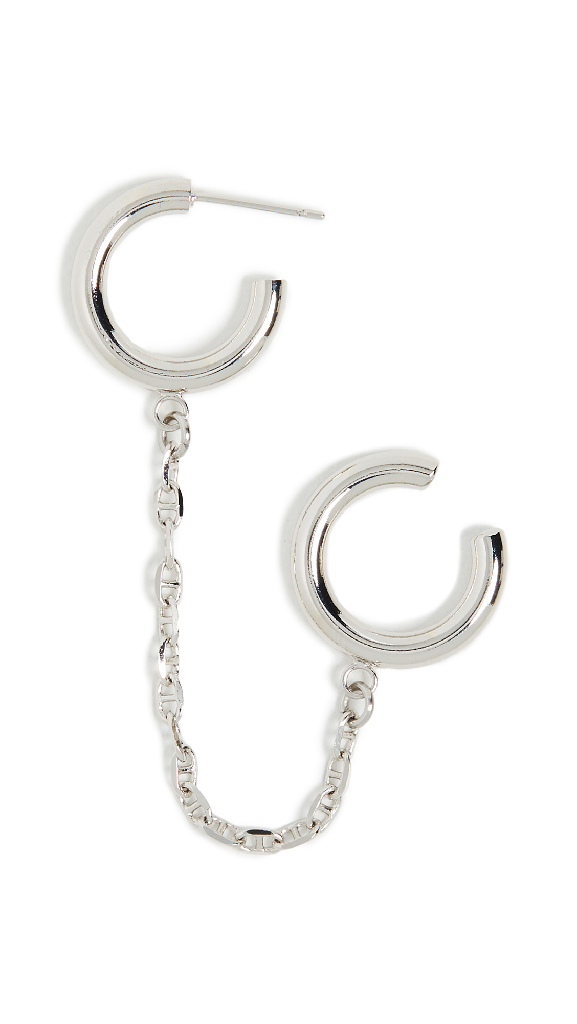 Justine Clenquet Willow Earcuff & Earring Set - Trendy Gold Plated Ear Cuff Jewelry for Women - Perfect for Parties, Weddings & Everyday Wear