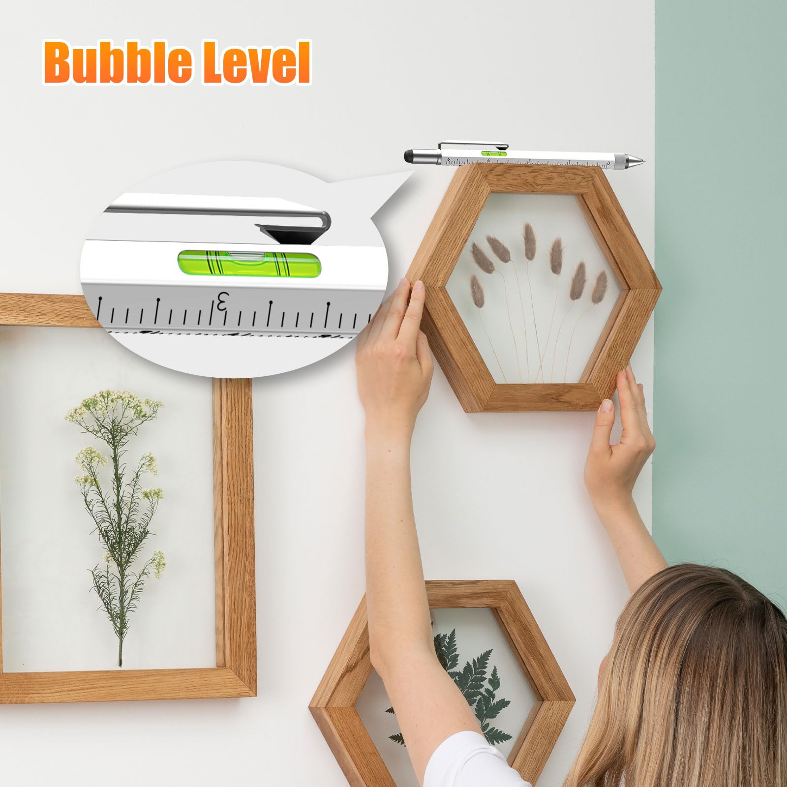 Huhoo Multi-Tech Pen - Cool Gadget Tool for Men & Women, Personalized Gift for Dad, Him, or Her - Perfect for Christmas, Father's Day, Valentine's Day & Birthdays - Great for Office, Business Meetings & Daily Writing Tasks