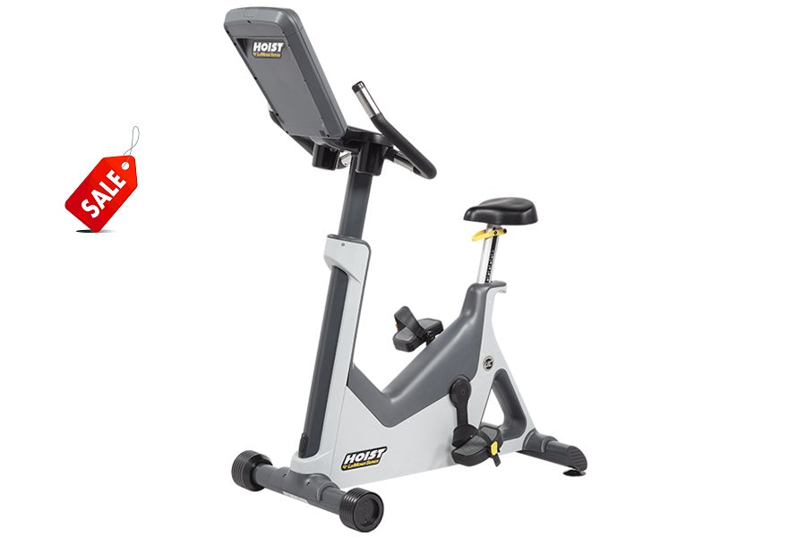 Hoist Lemond Series UC Upright Club Exercise Bike - Premium Home & Gym Cardio Equipment for Indoor Cycling Workouts - Perfect for Fitness Training, Weight Loss & Endurance Building