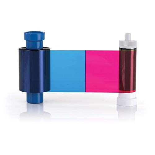 ID Maker Apex 300 YMCKO Full-Color Printer Ribbon for PVC ID Badge Cards - High-Quality Professional Printing - Official Brand Replacement Ribbon - Perfect for Office Security, School IDs & Event Credentials