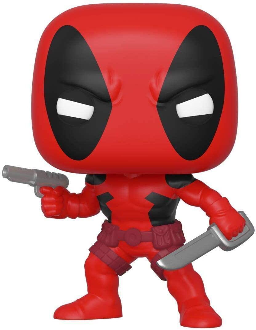 Funko POP Marvel: 80th Anniversary First Appearance Deadpool Collectible Figure - Perfect for Marvel Fans, Comic Book Collectors, and Home Office Display