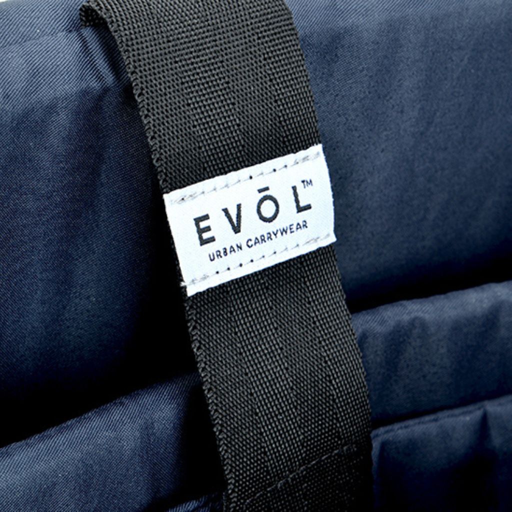 Evol Hampton 15.6 Inch Laptop Business Backpack - Durable Charcoal Grey Laptop Bag for Work, Travel & School | Fits 15-16 Inch Notebooks & Accessories