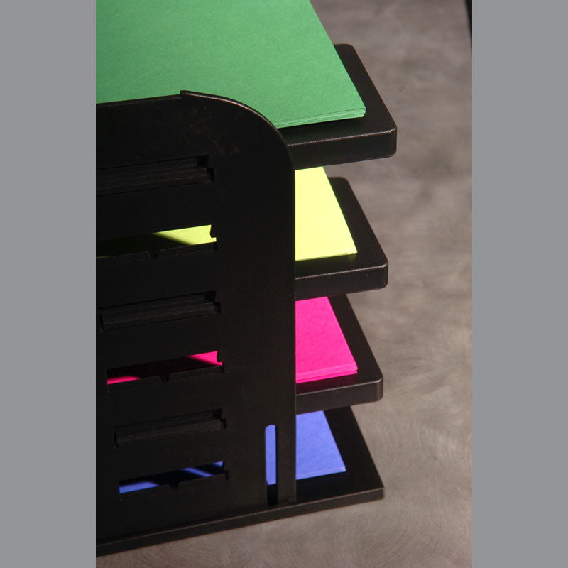 VersaFile 5 Divider 3 Shelf File Organizer with 5 PolyMagniFiles - Perfect for Office, Home & School Document Storage and Organization