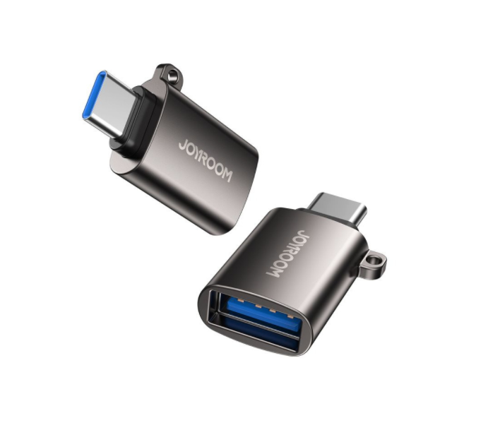Joy Room USB Type C Male to Female Adapter - High-Speed Data Transfer & Charging for Smartphones, Tablets & Laptops