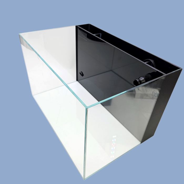 Lifegard Aquatics 10 Gallon Crystal Clear Glass Aquarium Tank - Perfect for Home, Office, or Classroom Fish Keeping