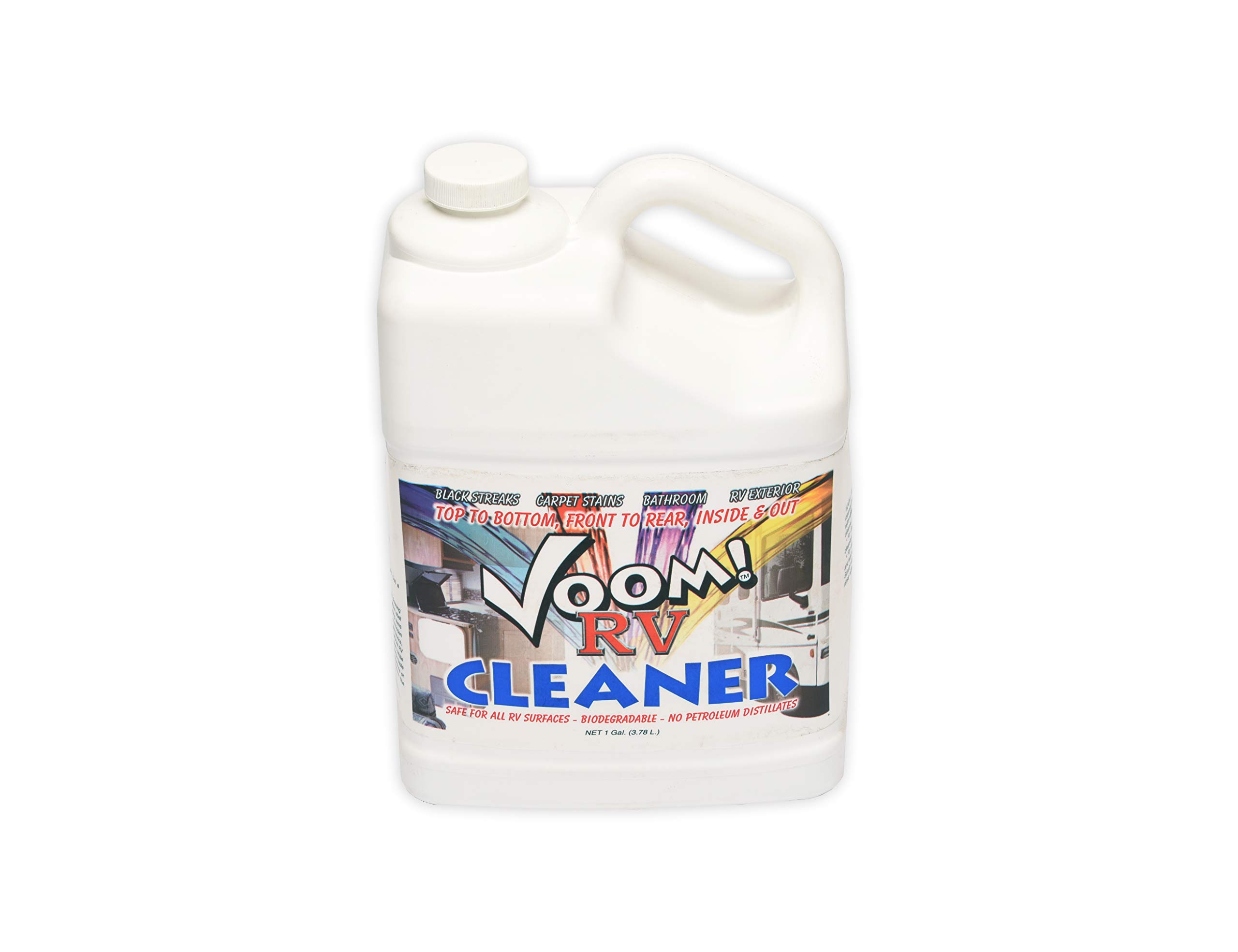 Roadmaster Voom Cleaner - 1 Gallon Heavy-Duty Multi-Surface Cleaner for Cars, Floors & Garages | Industrial Strength Degreaser & Stain Remover