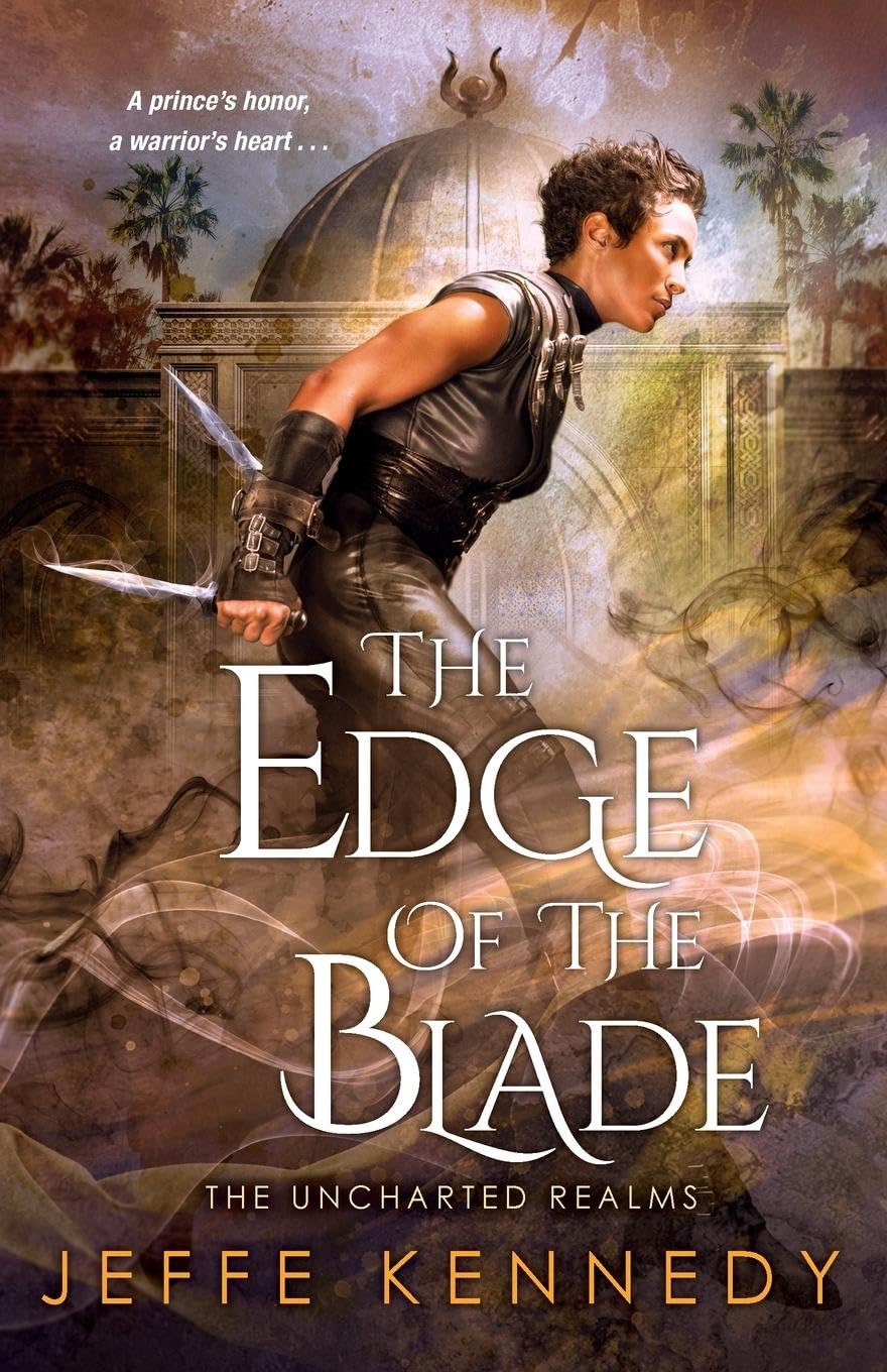 The Edge of the Blade (The Uncharted Realms) - Fantasy Adventure Novel for Adults | Perfect for Book Clubs & Epic Fantasy Lovers
