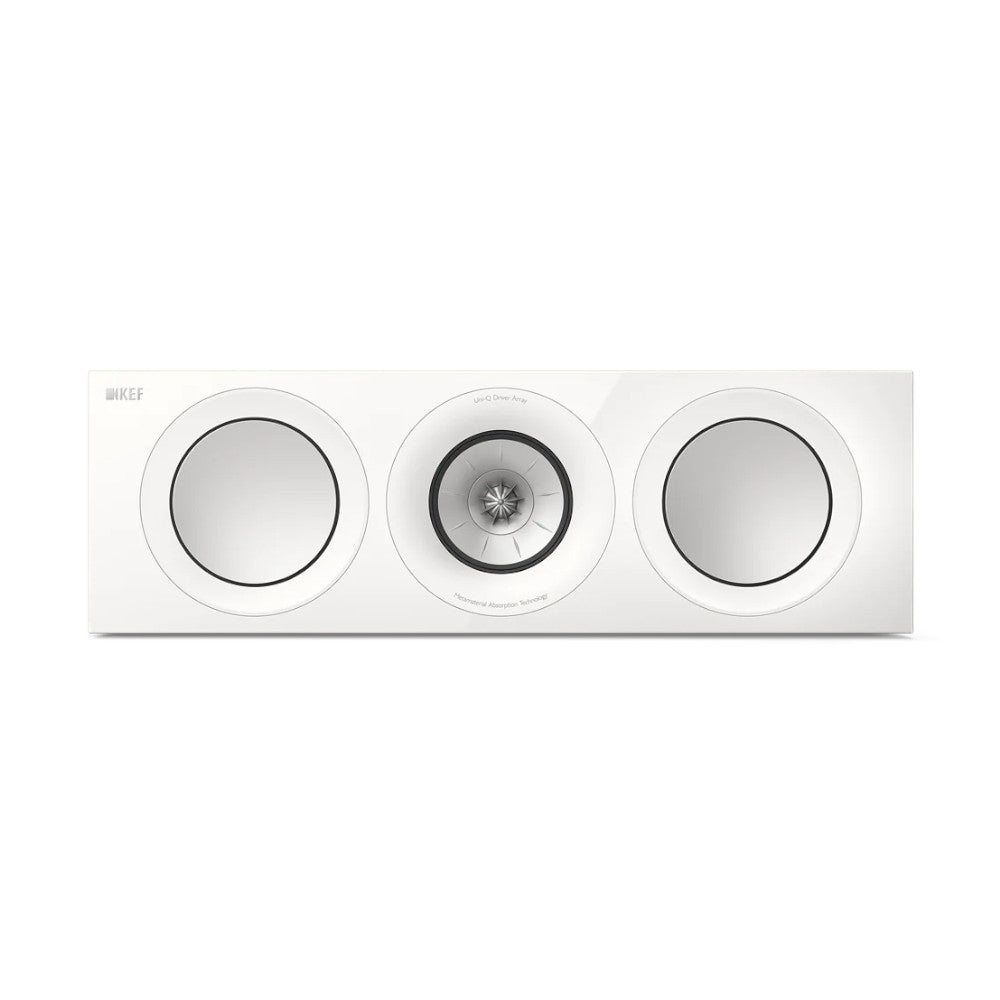 KEF R6 Meta Center Speaker - Premium Home Theater Audio for Movies & Music | High-End Sound System for Living Room & Entertainment Spaces