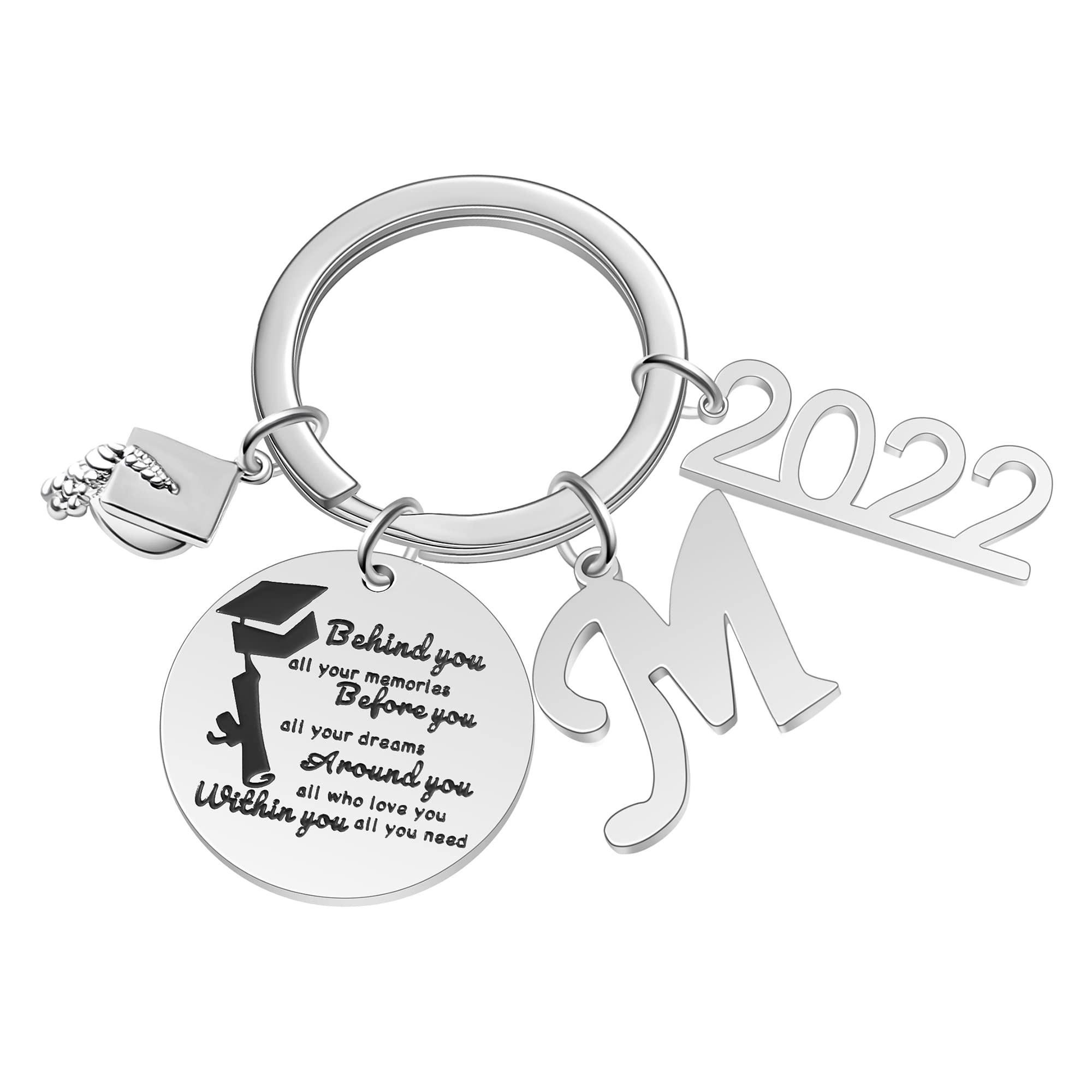 GLIVEOR Graduation Gifts for Women - Inspirational Compass Keychain for College Grads | Thoughtful Present for 2022 Graduates | Perfect for Commencement Ceremonies & Alumni Celebrations