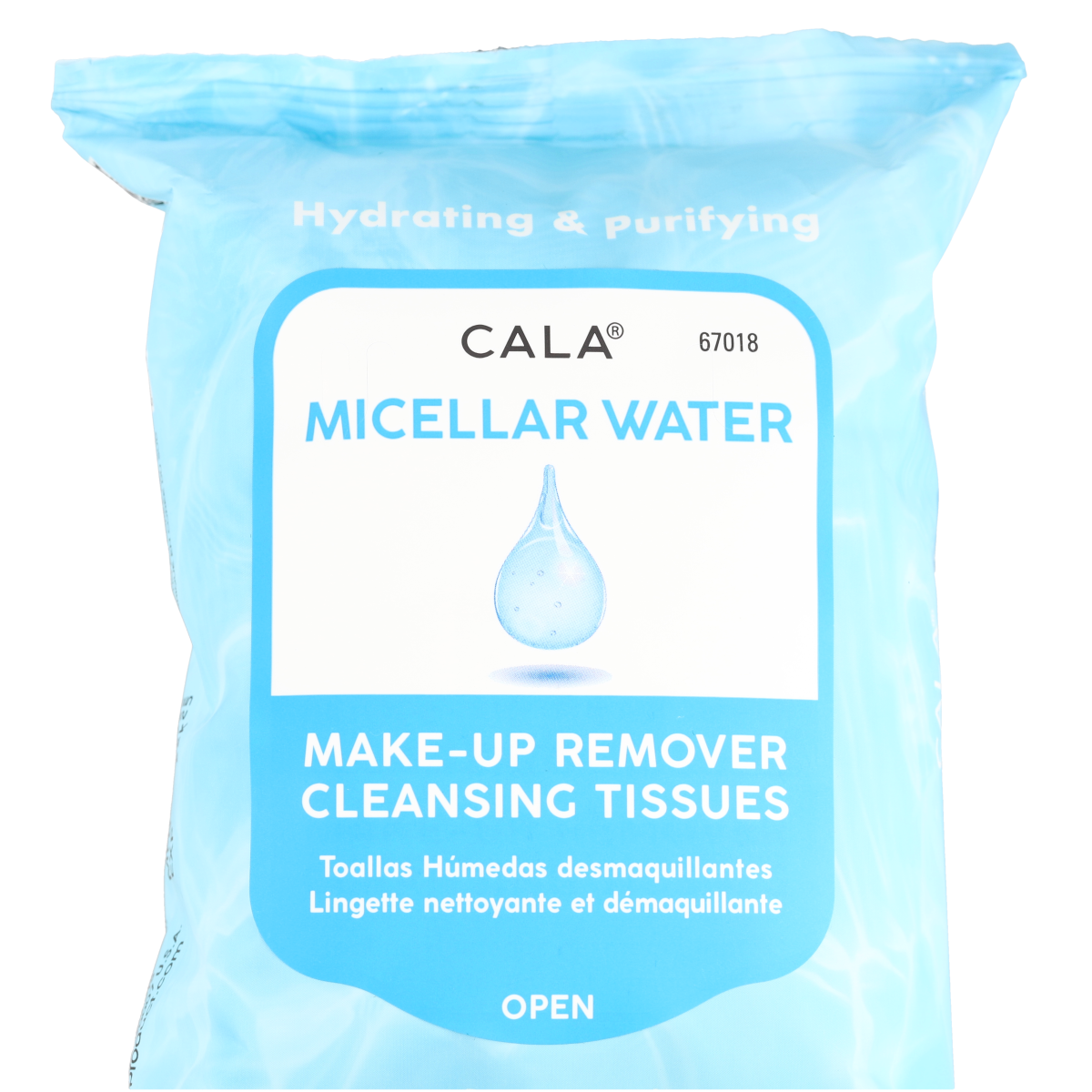 Gentle Micellar Water Makeup Remover Wipes - 30 Count Soft Facial Cleansing Tissues for Sensitive Skin | Perfect for Travel, Gym & Nighttime Skincare Routine