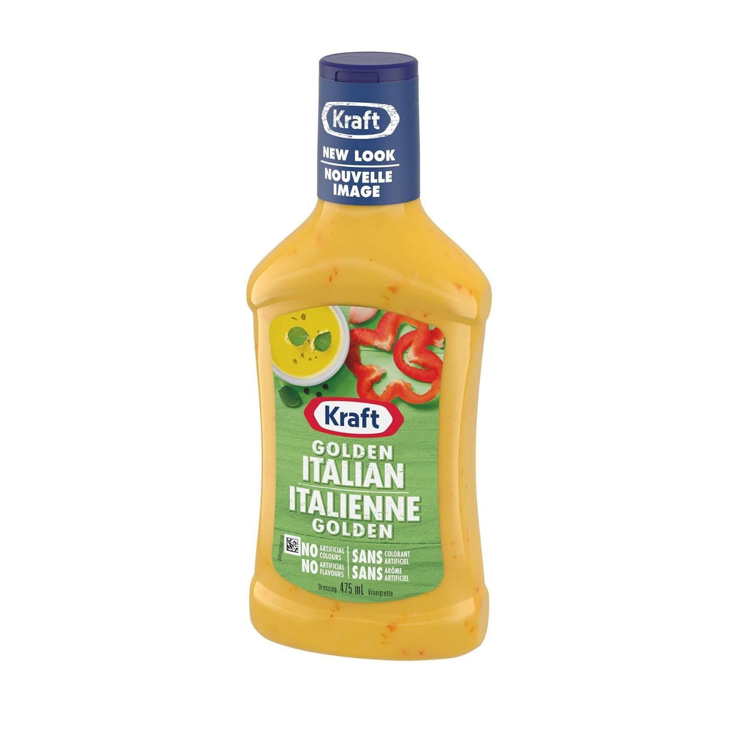 Kraft Golden Italian Dressing - 16.1 fl oz (475ml) | Premium Salad Dressing | Imported from Canada | Perfect for Salads, Marinades & Dipping Sauces