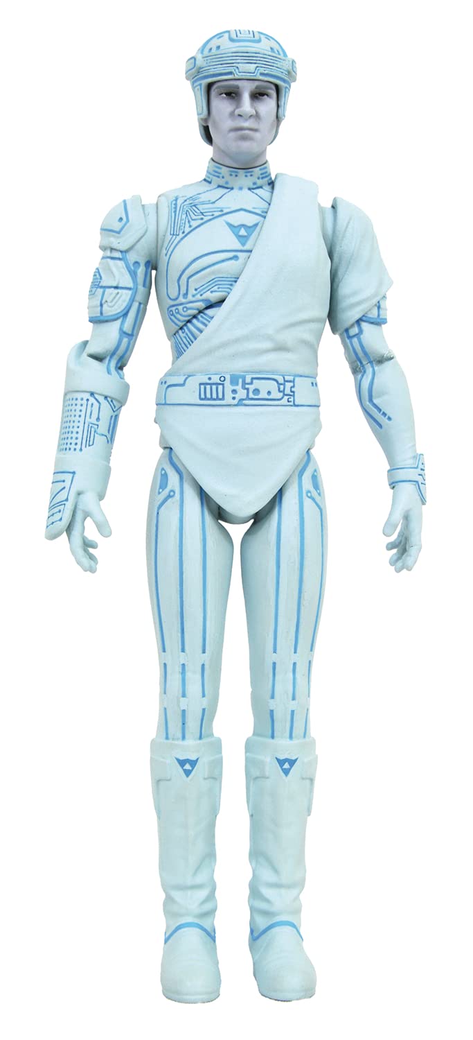 Diamond Select Toys Tron Movie Kevin Flynn Action Figure - 7-Inch Collectible Multicolor Figurine - Perfect for Movie Fans, Collectors & Display Shelves