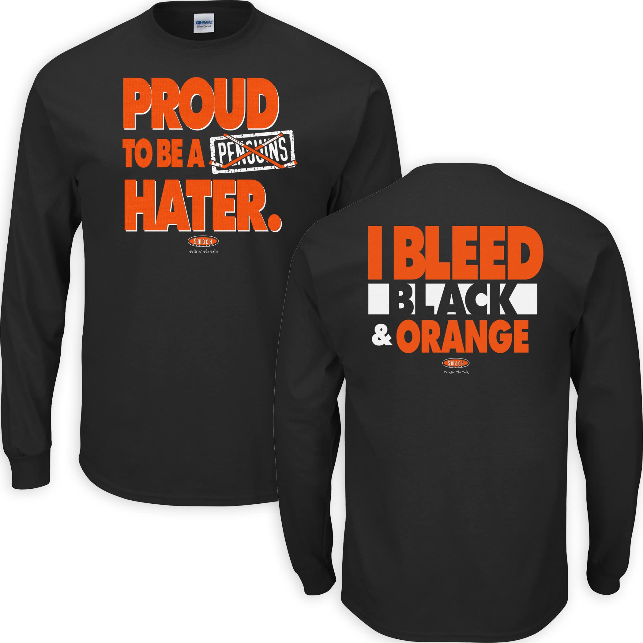 Philadelphia Hockey Fans Black T-Shirt - Proud to be a Pittsburgh Hater - Sizes SM to 5XL - Perfect for NHL Games, Rivalry Parties & Sports Fan Gifts