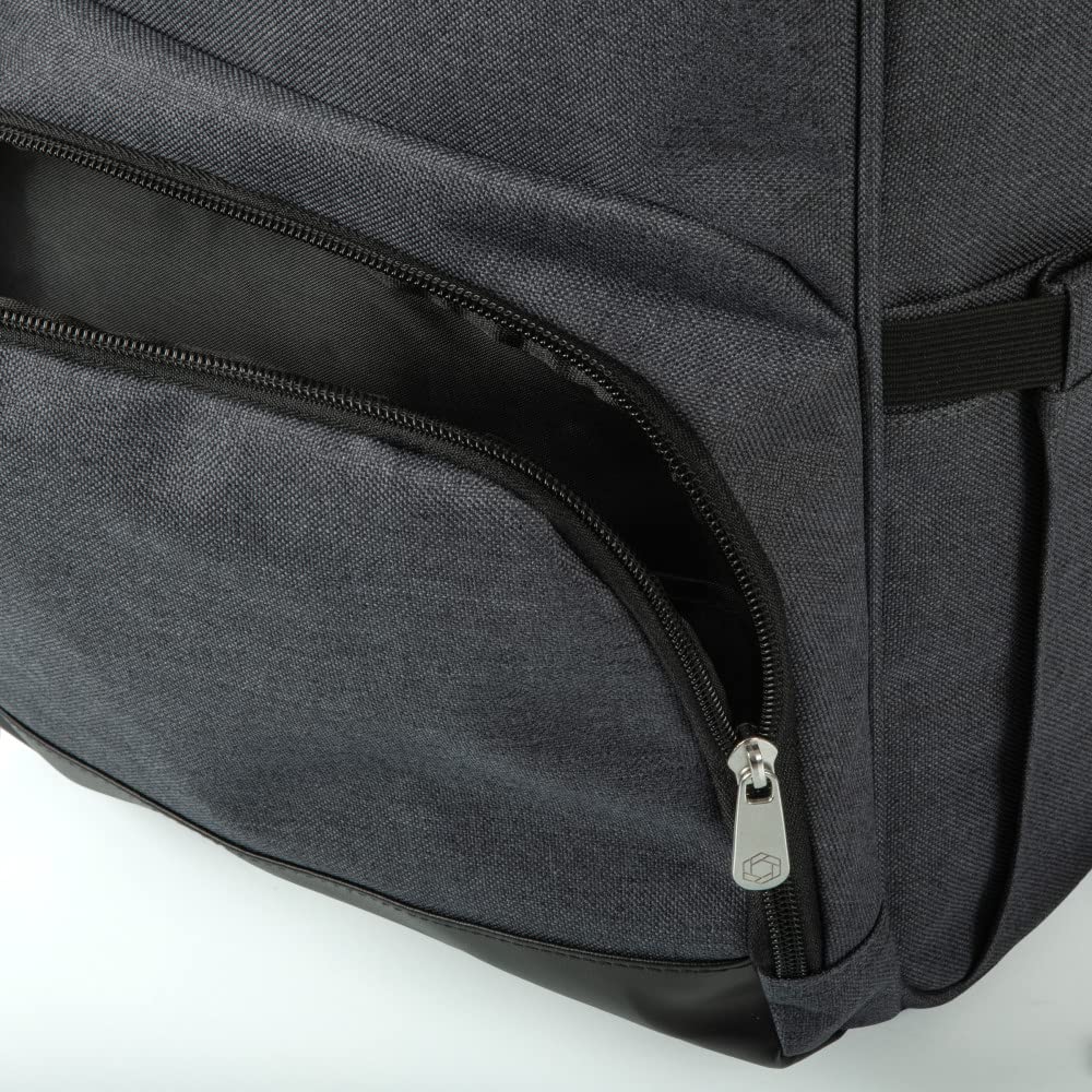 PICNIC TIME NHL OTG Roll-Top Insulated Cooler Backpack for Hiking, Camping & Outdoor Adventures - Soft Sided Cooler Bag with Leakproof Lining (Heathered Gray) - Perfect for Picnics, Beach Trips & Tailgating