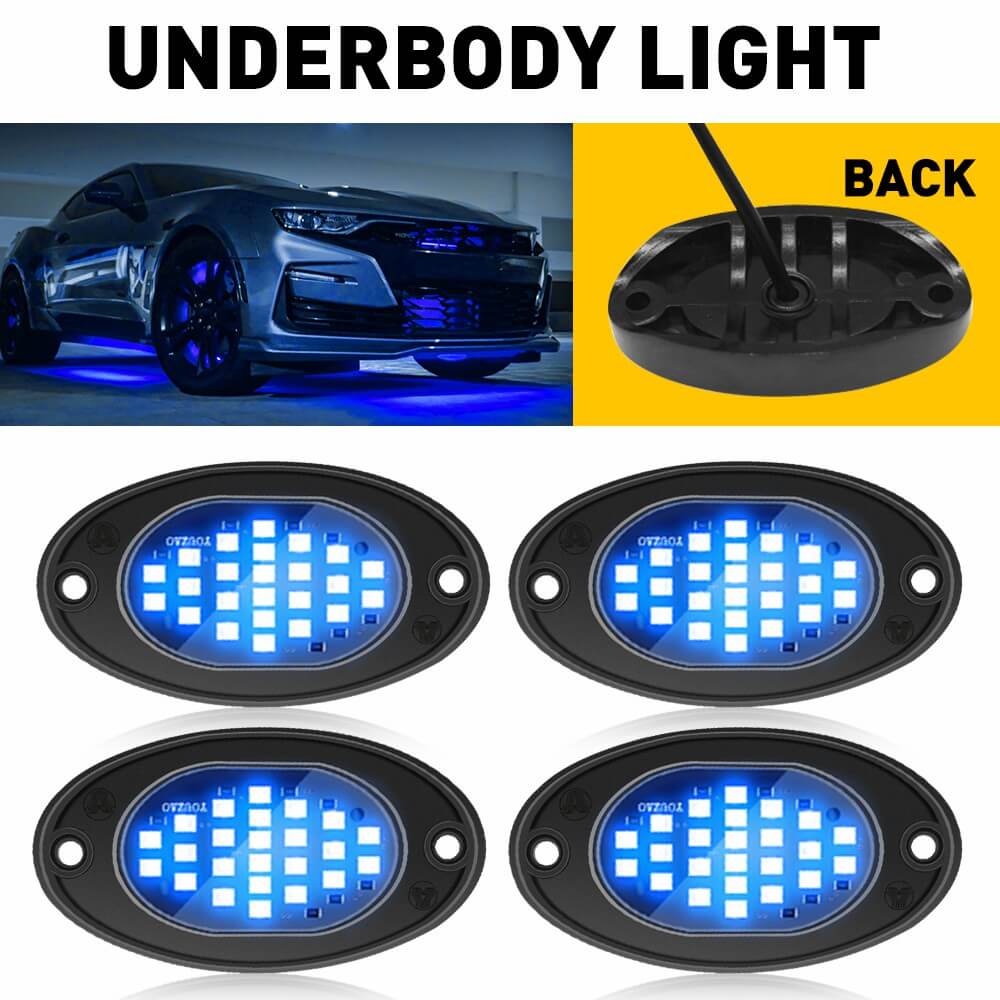 Blue LED Rock Light