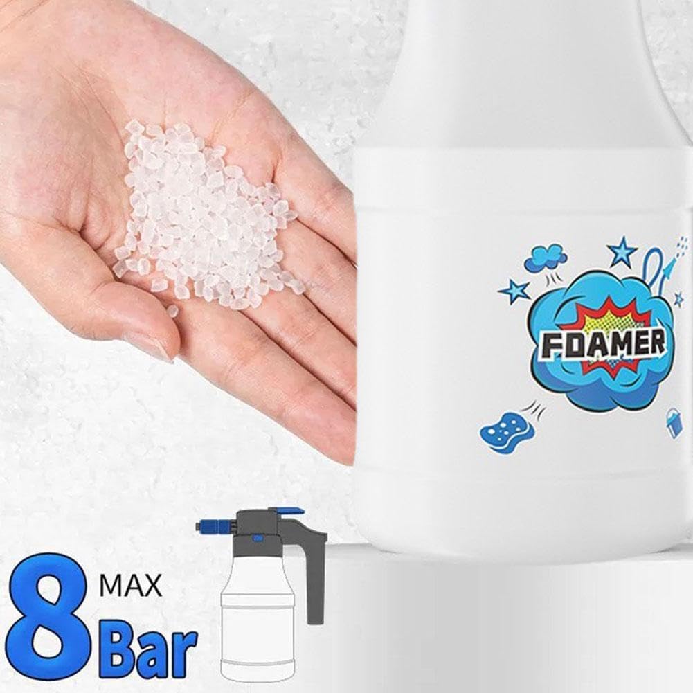1.5L Electric Foam Sprayer for Car Wash & Gardening - High Pressure Cleaning Tool
