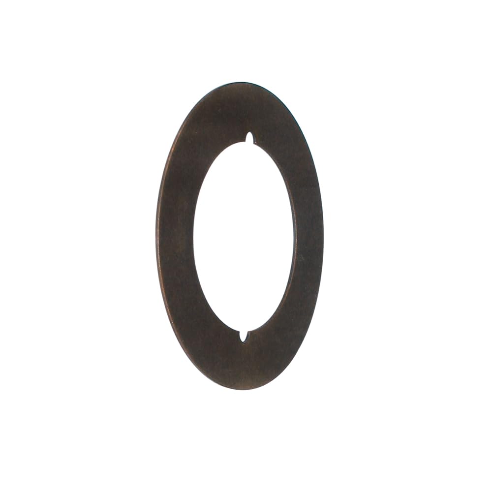 Prime-Line U 10323 Classic Bronze Back Plate (3-1/2 Inch, 2 Pack) - Cabinet Hardware for Kitchen & Bathroom Renovation