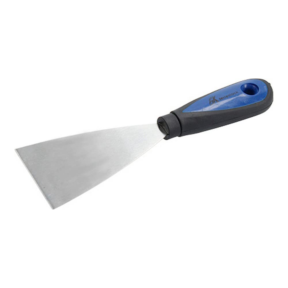 Ferrestock 100mm Stainless Steel Spatula - Professional Cooking & Baking Tool for Flipping, Scraping & Spreading - Ideal for Kitchen, BBQ & Camping Use