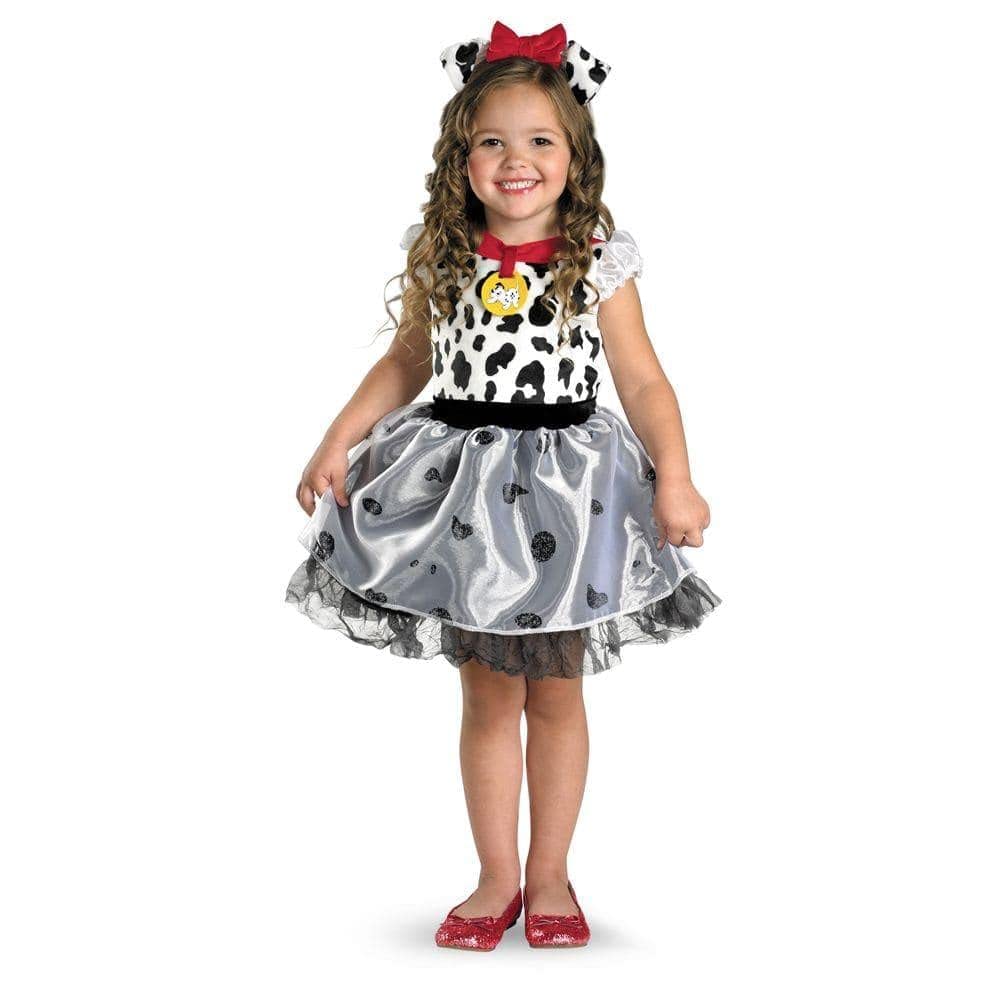 Disney 101 Dalmatians Classic Dog Costume for Kids & Adults - Perfect for Halloween, Cosplay, and Themed Parties