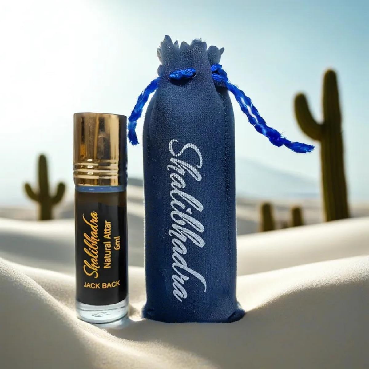Shalibhadra Combo Bluedoll & Jackback Attar Fragrances – Alcohol-Free, Long-Lasting 24-Hour Roll-On Perfume for Men & Women (6ml, Pack of 2) – Perfect for Daily Wear, Office, Dates & Special Occasions