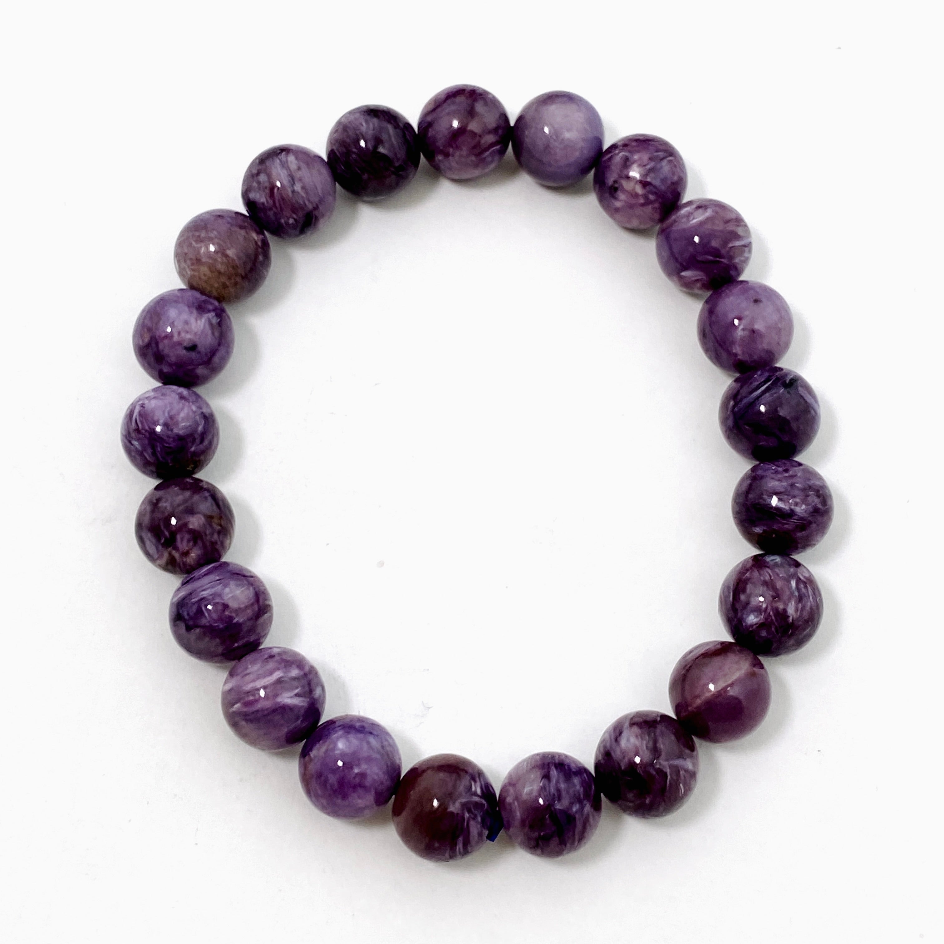 Natural Charoite Stone Bracelet for Women | Healing Crystal Jewelry for Stress Relief & Positive Energy | Perfect for Meditation, Yoga & Spiritual Gifts