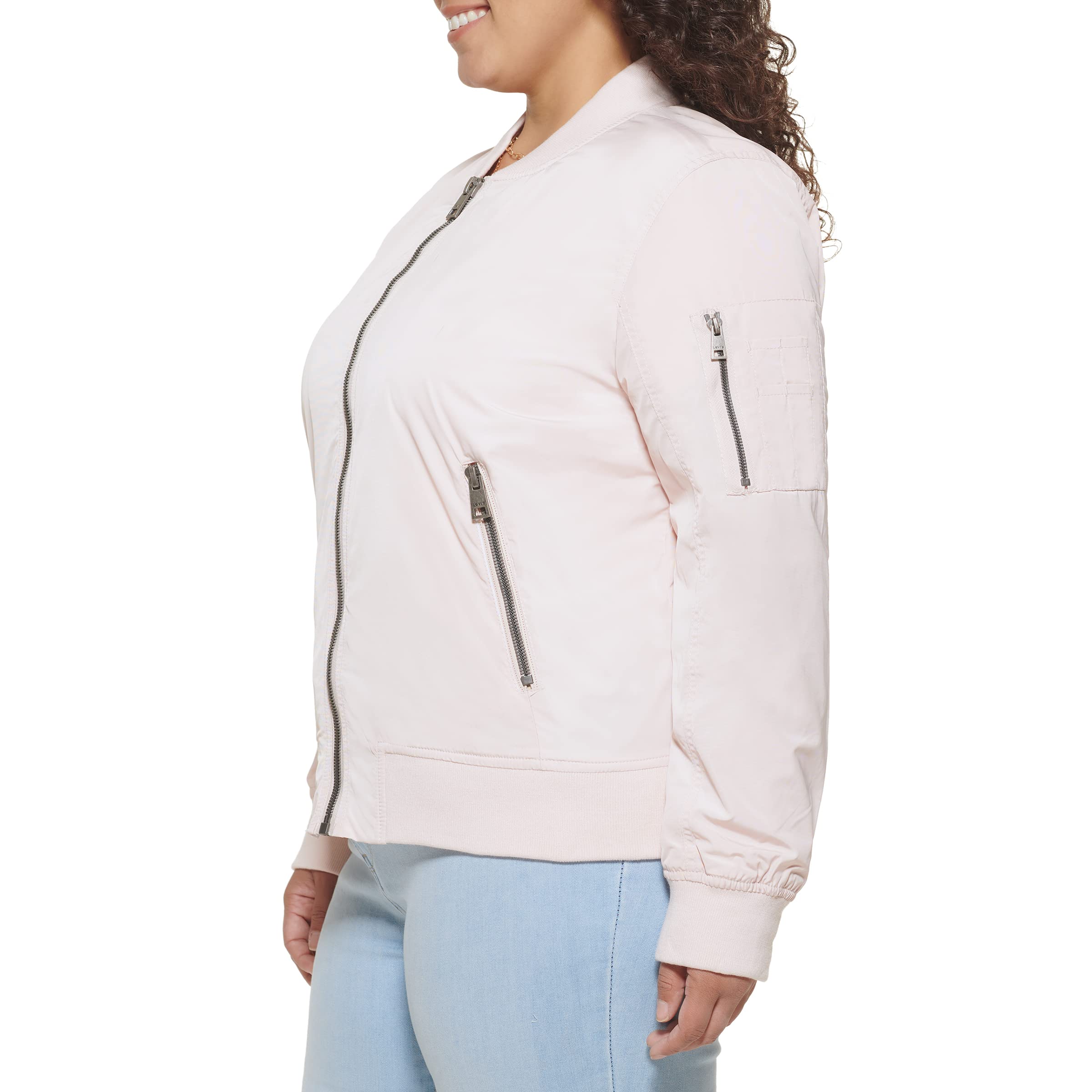 Levi's Women's Melanie Newport Bomber Jacket - Lightweight Casual Outerwear (Regular & Plus Size) | Perfect for Spring Layering, Streetwear Fashion & Everyday Wear