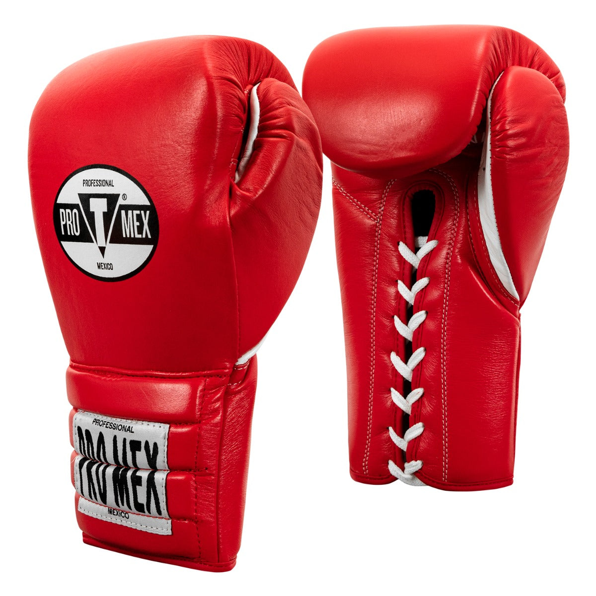 Pro Mex Professional Lace-Up Sparring Boxing Gloves V3.0 - Premium Training Gloves for MMA, Kickboxing & Muay Thai - Ideal for Competition, Gym Workouts & Martial Arts Practice