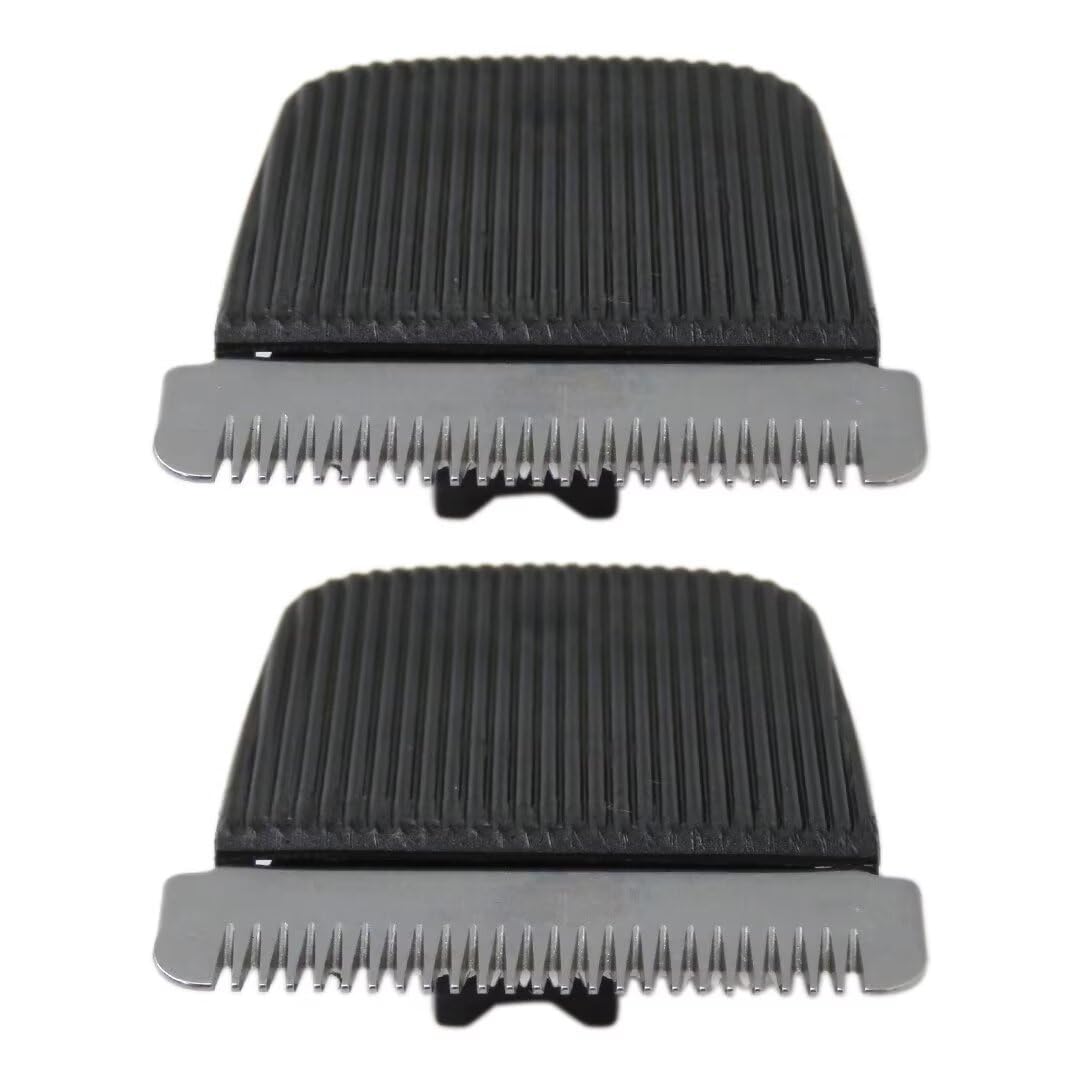 Manscaped The Lawn Mower Replacement Blades - 2 Pack Black Groin & Body Hair Trimmer Blades for Men | Precision Grooming for Pubic, Underarm & Body Hair | Perfect for Travel, Gym & Home Use