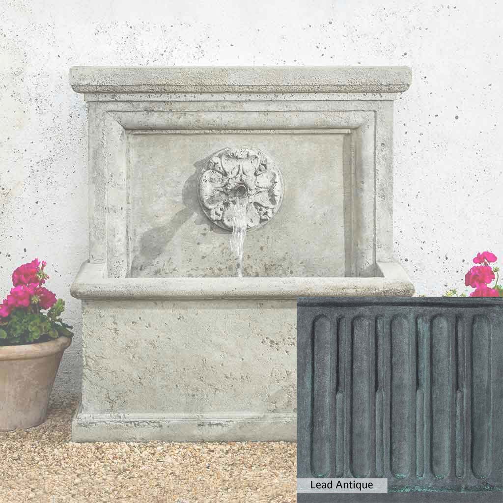 Campania International St. Aubin Outdoor Garden Fountain - Classic Tiered Water Feature for Patio, Yard, and Landscape Decor