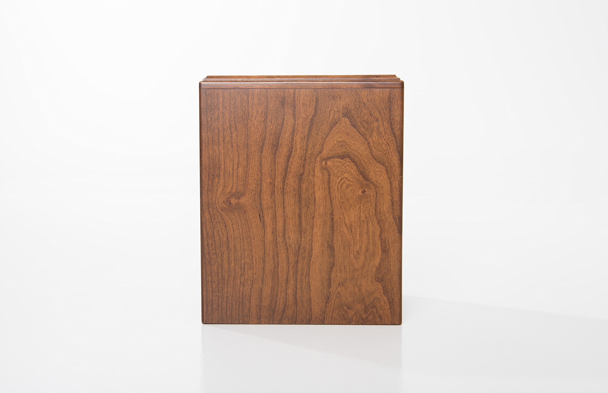 Premium Cherry Wood Cremation Urn for Adults - Handcrafted Memorial Urn for Ashes - Perfect for Home Display, Funeral Services & Memorial Keepsakes