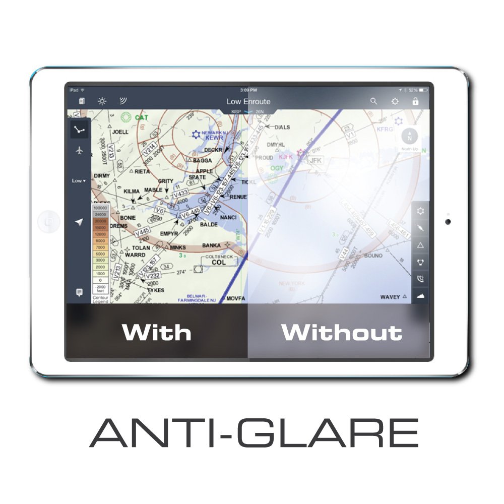 ArmorGlas Anti-Glare Tempered Glass Screen Protector for iPad Air 1/2 & iPad Pro 9.7 Inch - HD Clear, Scratch Resistant, Bubble Free Installation - Perfect for Office, Travel & Outdoor Use