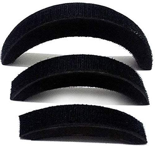 NANDANA COLLECTIONS Hair Bun Maker Kit - 3-Piece Hair Donut & Puff Combo for Women & Girls | Perfect for Updos, Ponytails & Special Occasions