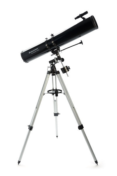 Celestron PowerSeeker 114 EQ Telescope - 114mm Reflector Telescope with Equatorial Mount for Astronomy Beginners | Perfect for Stargazing, Moon Observation & Astrophotography
