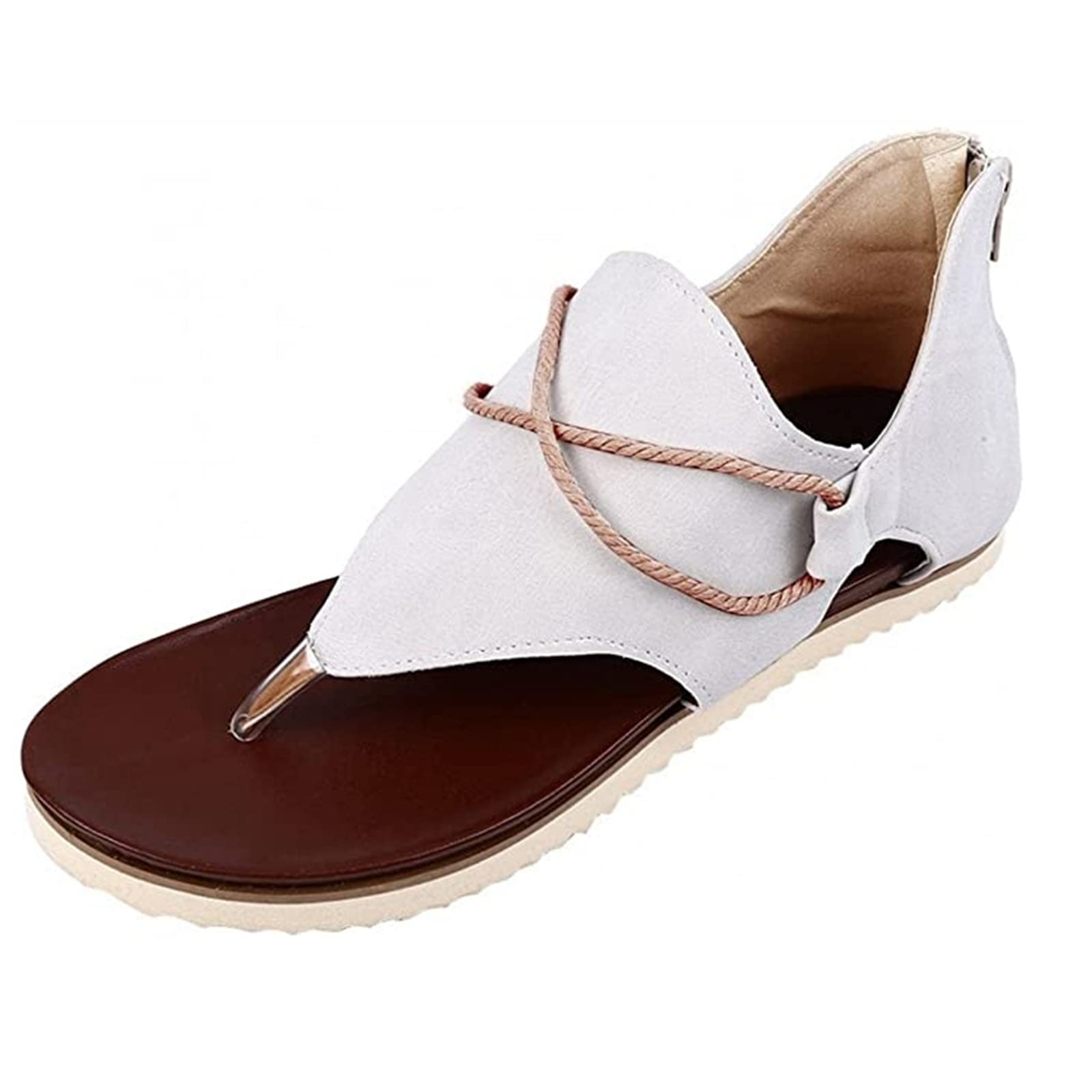 Women's Dressy Summer Sandals - Comfortable Thong Flip Flops with Clip Toe for Beach, Walking & Casual Wear | Stylish Flat Sandals & Slippers for Outdoor Activities, Vacations & Daily Use