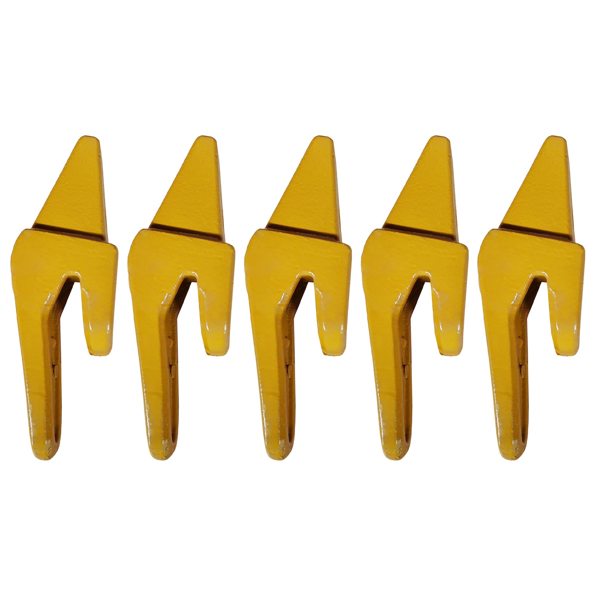 BDI Wear Parts 230X156 Teeth Adapter - Mini Excavator Weld-On Shanks for X156L/X156S/X156T/X156WT Style Bucket Teeth (5-Pack) - Heavy-Duty Replacement for Digging, Trenching & Construction Work