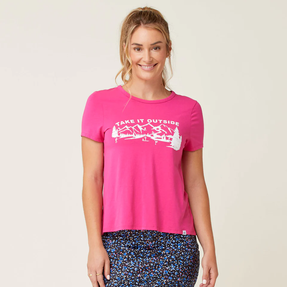 Aila Women's Graphic Print Short Sleeve T-Shirt | Casual Summer Tee for Streetwear & Everyday Outfits