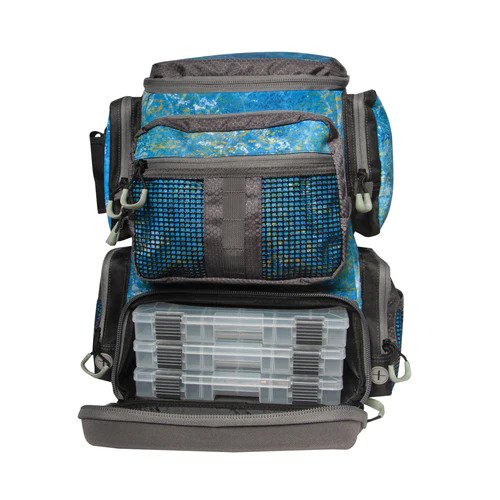 Calcutta Squall 3600 Tactical Backpack Tackle Bag - Durable Fishing Gear Storage for Outdoor Adventures & Travel