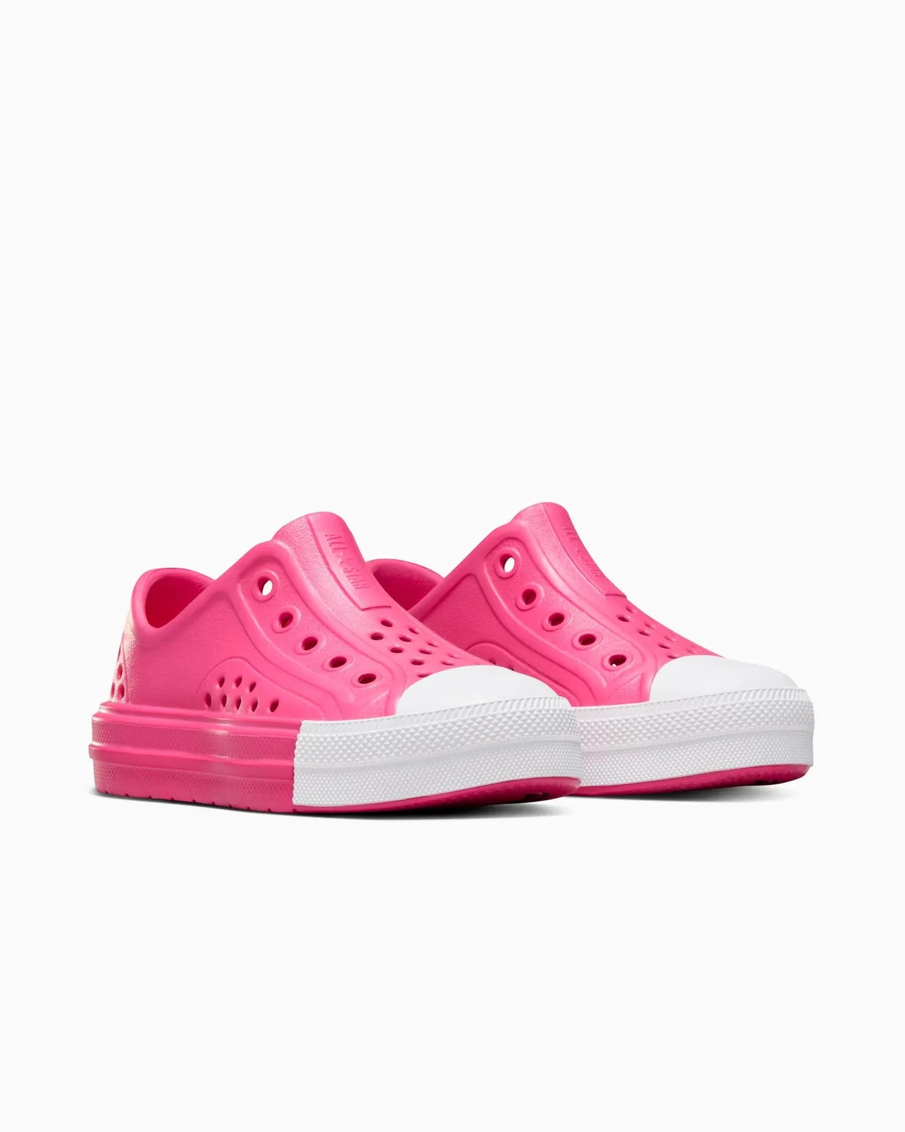 Converse Kids All Star Play Lite CX Easy On Clogs - Fuchsia/White - Comfortable & Stylish Toddler Shoes for Playtime & Everyday Wear