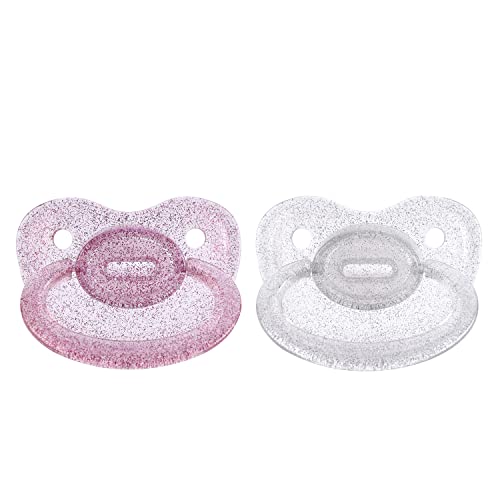 Land of Genie Adult Pacifier - 2 Pack, BigShield ABDL Pacifiers for Comfort & Stress Relief - Perfect for Sensory Needs, Anxiety Relief, and ABDL Lifestyle
