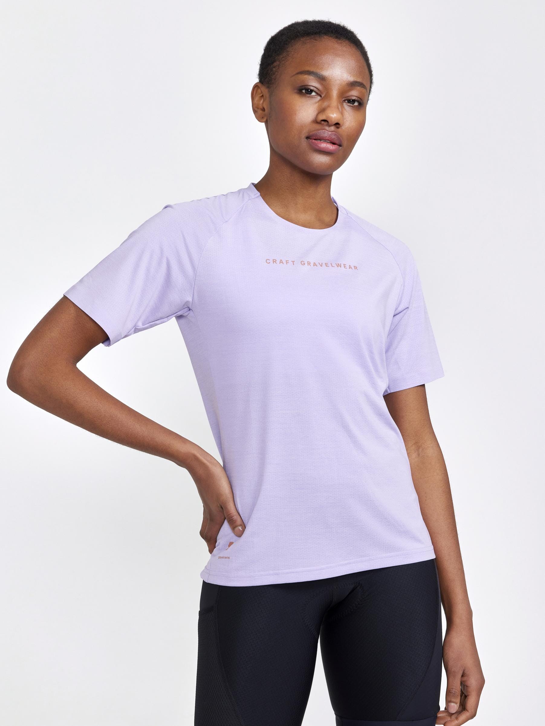 Women's ADV Gravel Bike Short Sleeve Tee - Breathable Cycling Jersey for Mountain & Road Biking - Perfect for Outdoor Adventures & Training Rides