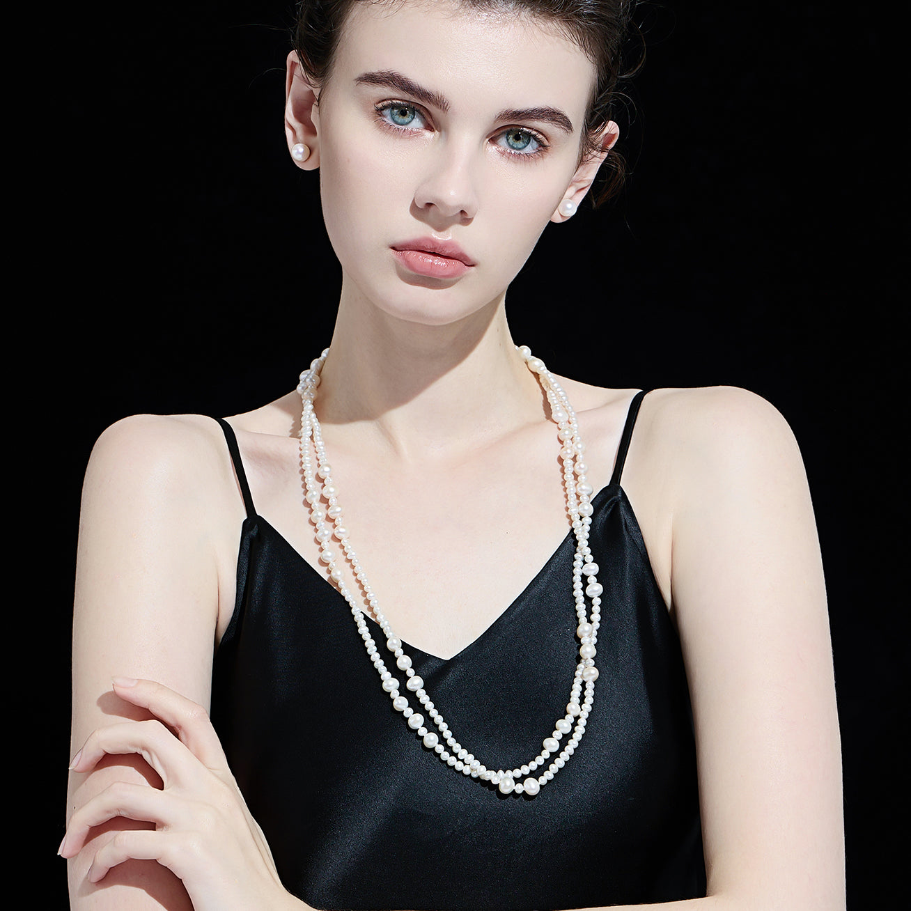 1.5M Freshwater Pearl Necklace WN00628 - Elegant & Timeless Jewelry for Women, Brides, Gifts & Special Occasions
