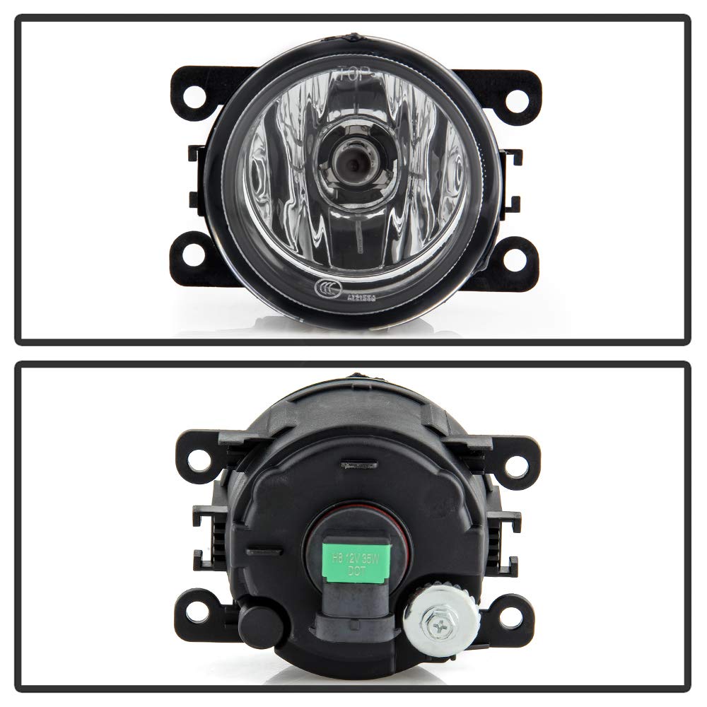 ACANII Fog Lights Driving Lamps Kit for 2016-2019 Nissan Titan & Titan XD - Complete Bumper Assembly for Driver & Passenger Side | Durable Off-Road Lighting for Night Driving & Adventure