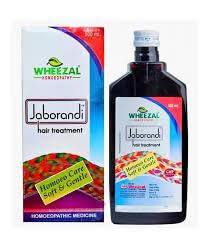 Wheezal Organic Jaborandi Hair Treatment Oil 500ml - Homeopathic Remedy for Hair Growth & Scalp Care | Perfect for Dry, Damaged Hair & Dandruff Relief
