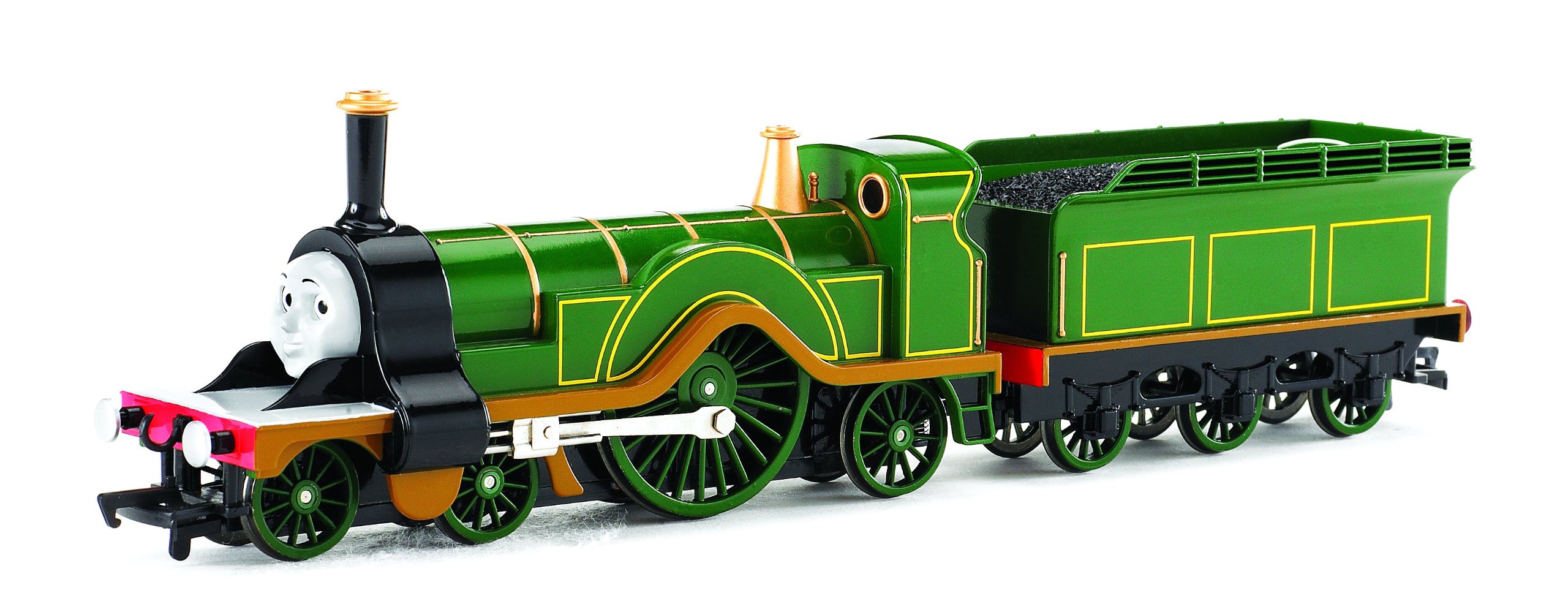 Bachmann Trains Thomas & Friends - Emily Engine Toy Train with Moving Eyes, Green | Electric Model Train Set for Kids & Collectors | Perfect for Playtime, Display & Train Layouts