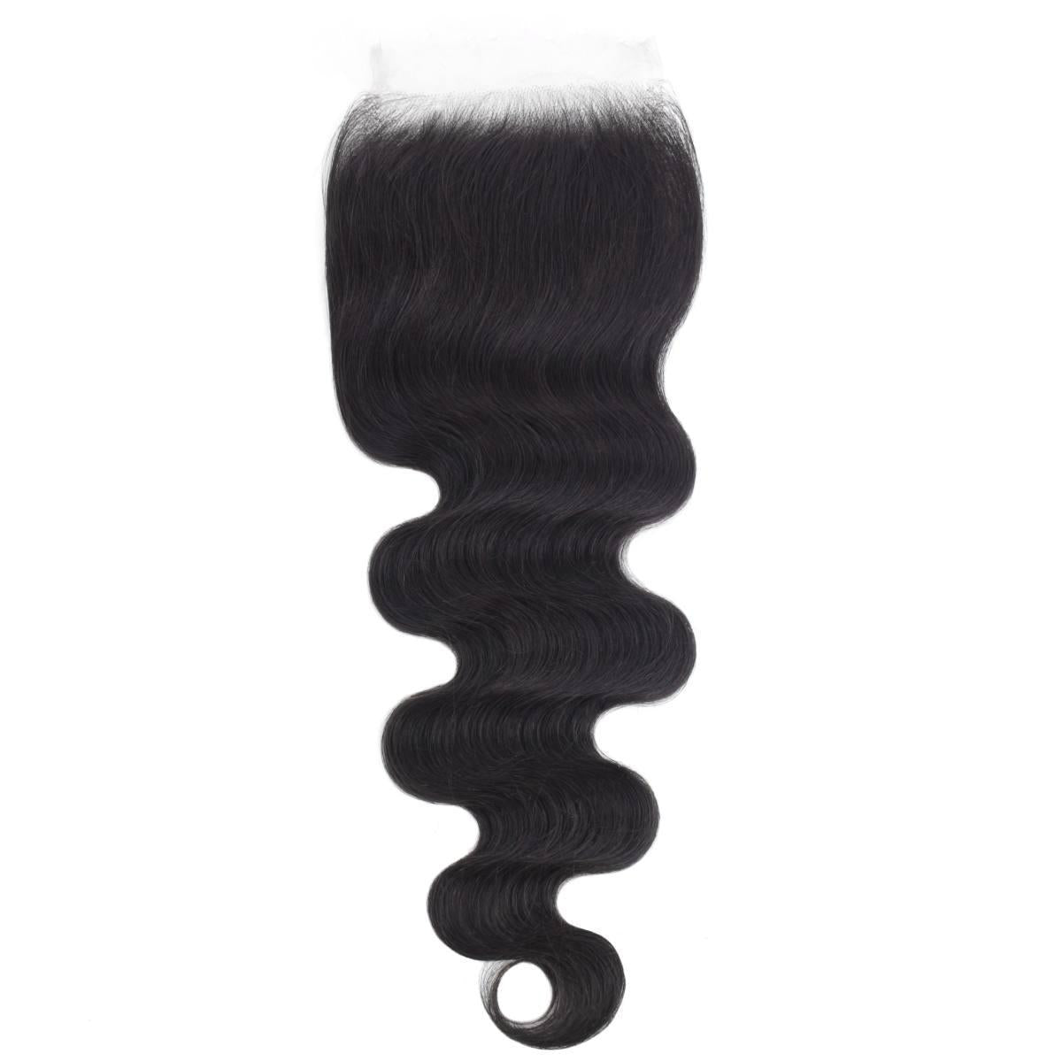 5x5 HD Lace Body Wave Human Hair Closure - Natural Looking Hairpiece for Women - Perfect for Daily Wear, Styling & Protective Hairstyles