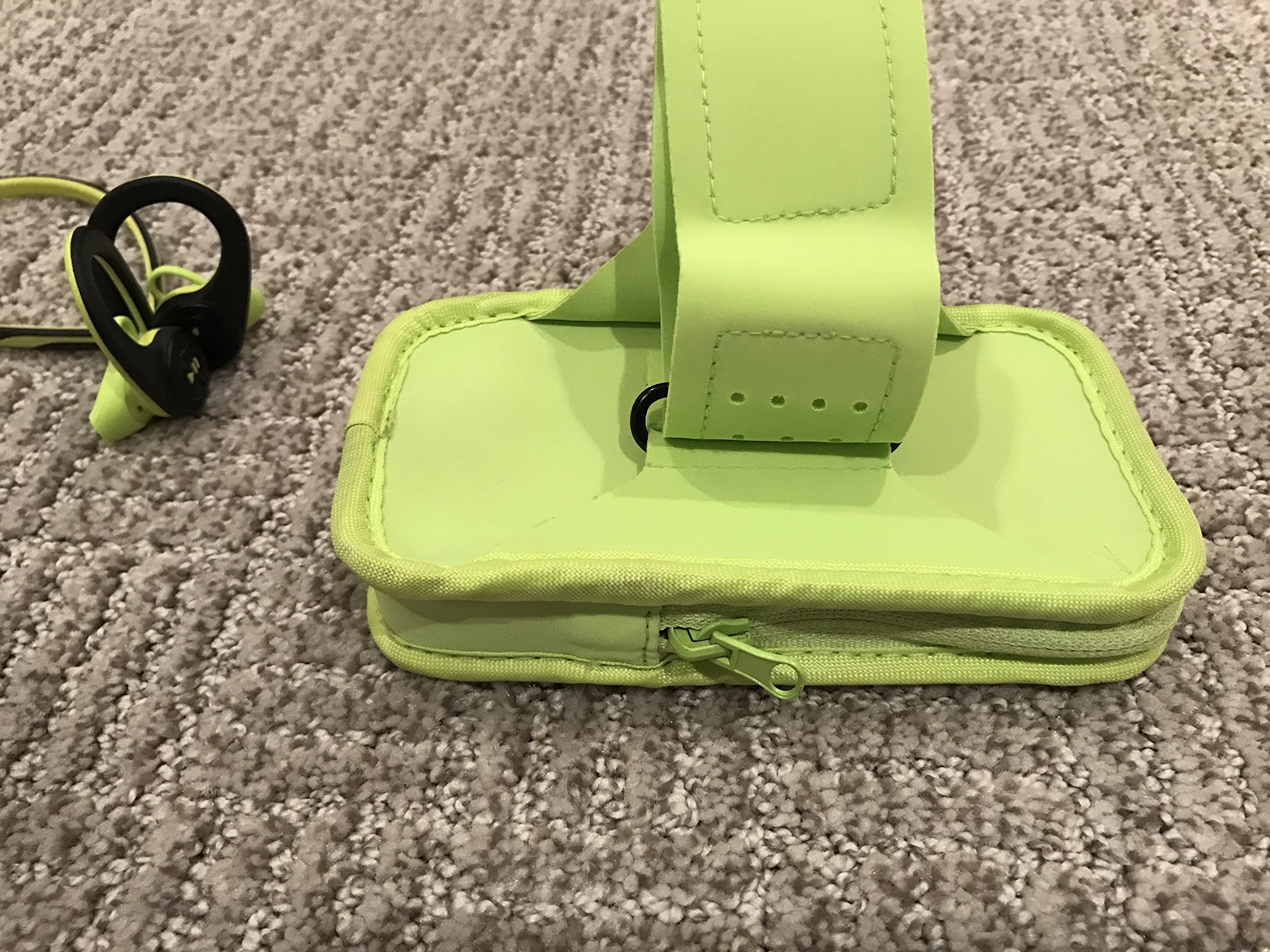 Plantronics BackBeat Fit Wireless Bluetooth Headphones with Smartphone Armband - Sweatproof & Secure Fit for Running, Gym, Workouts - Retail Packaging (Green)