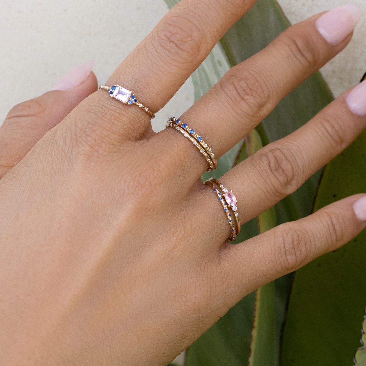 Elegant Morganite Diamond Ring for Women - 14K Rose Gold Engagement Ring, Wedding Band, Anniversary Gift - Perfect for Proposals, Bridal Jewelry & Special Occasions